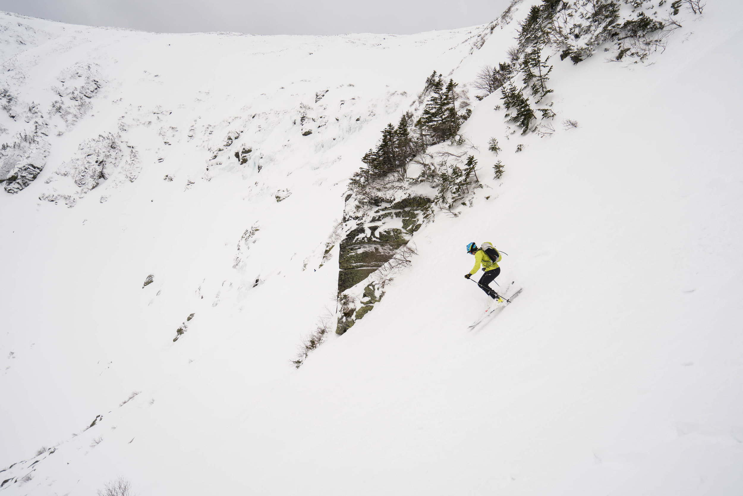 Alex in Right Gully, Tuckerman Ravine-3