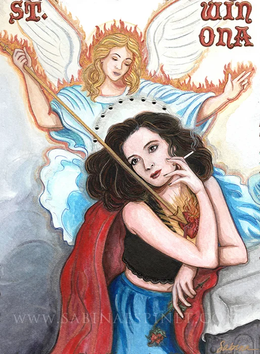 St. Winona - Patron Saint of Teenage Angst