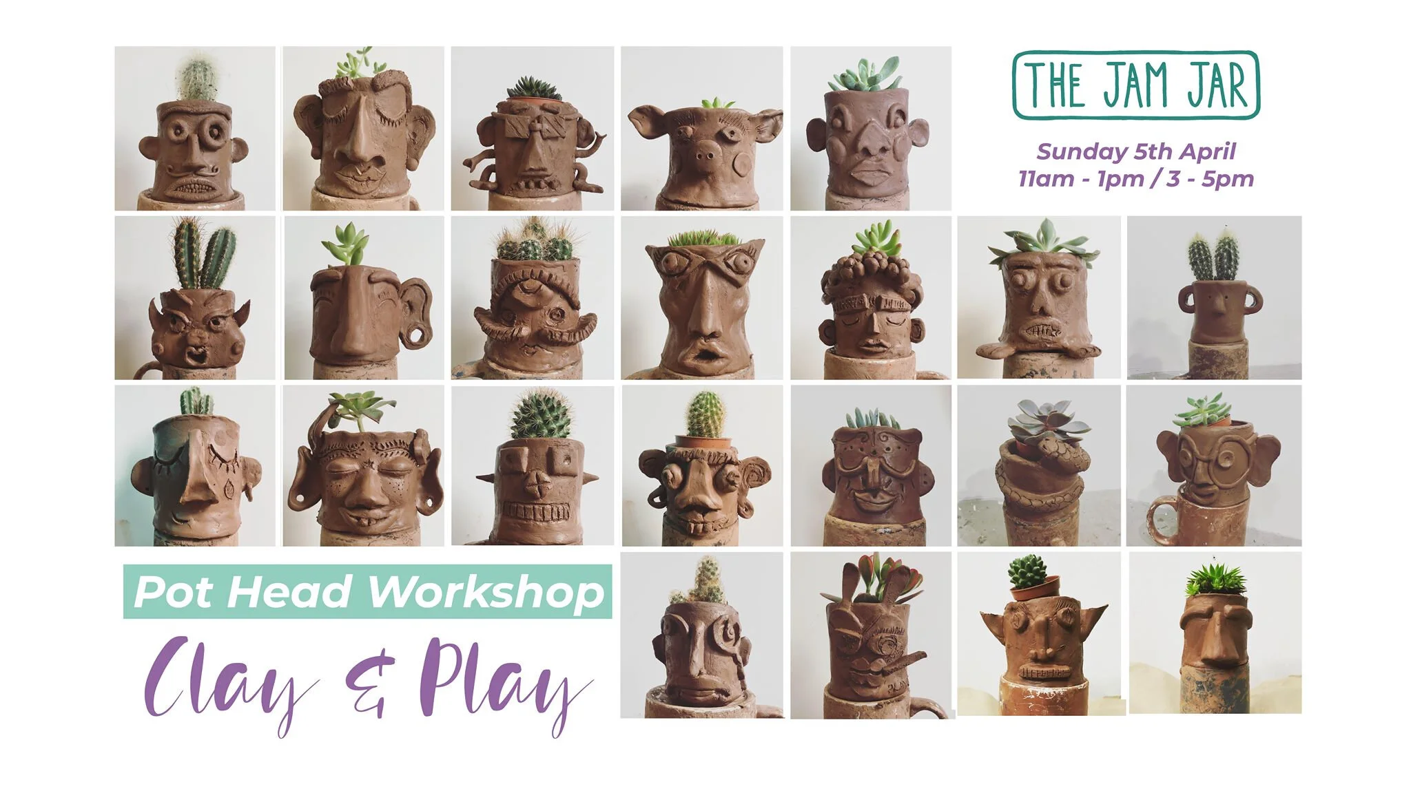 Pot Head Workshop: Clay &amp; Play