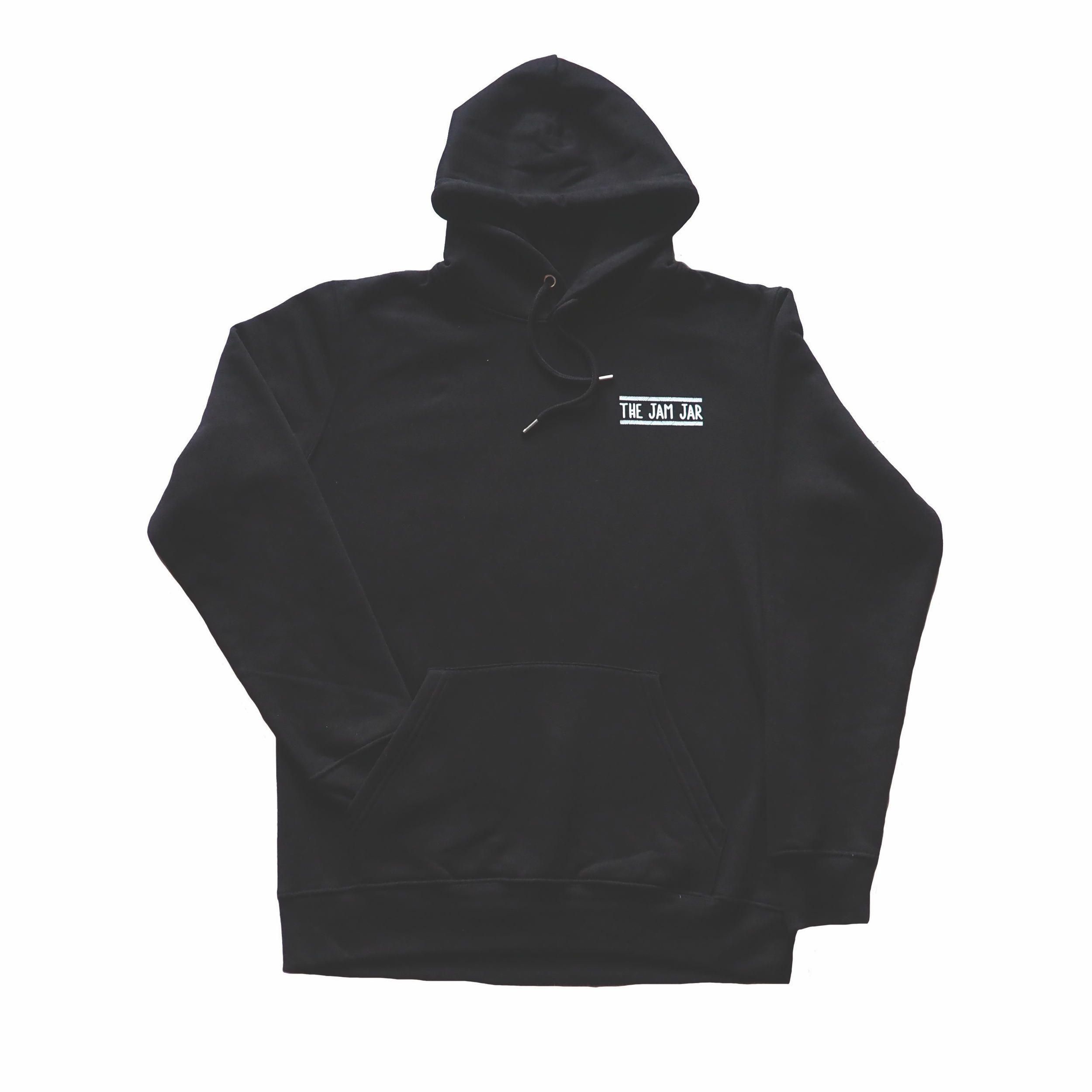 Hoodie: Black, Back Print