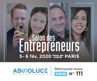 Absoluce présent au Salon Des Entrepreneurs à Paris en 2020