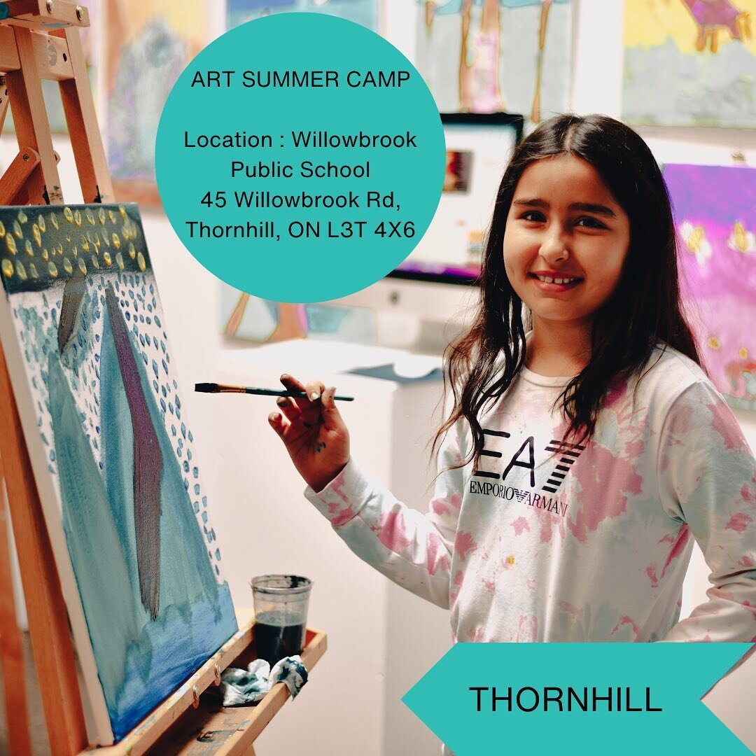 We are more than excited to announce that we would be offering summer camp at ThornHill this year 🥰

This camp will be our most exciting yet! We are offering Creative Camp for our second location! 

We would be offering 6 weeks of creative summer ca