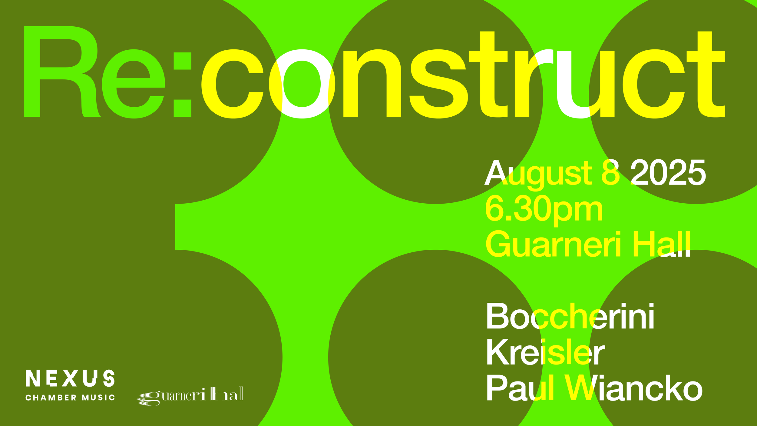 NEXUS Chamber Music: Re:construct