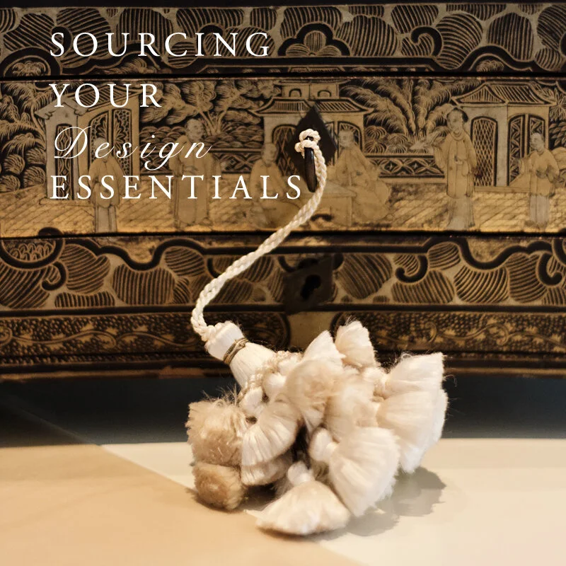 SOURCING YOUR DESIGN ESSENTIALS