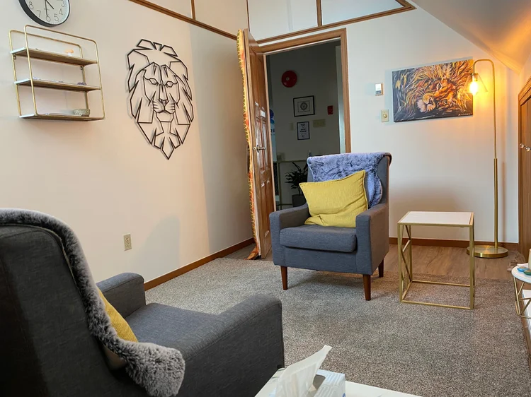 Inside the Strength in Heart counselling office in Victoria, BC