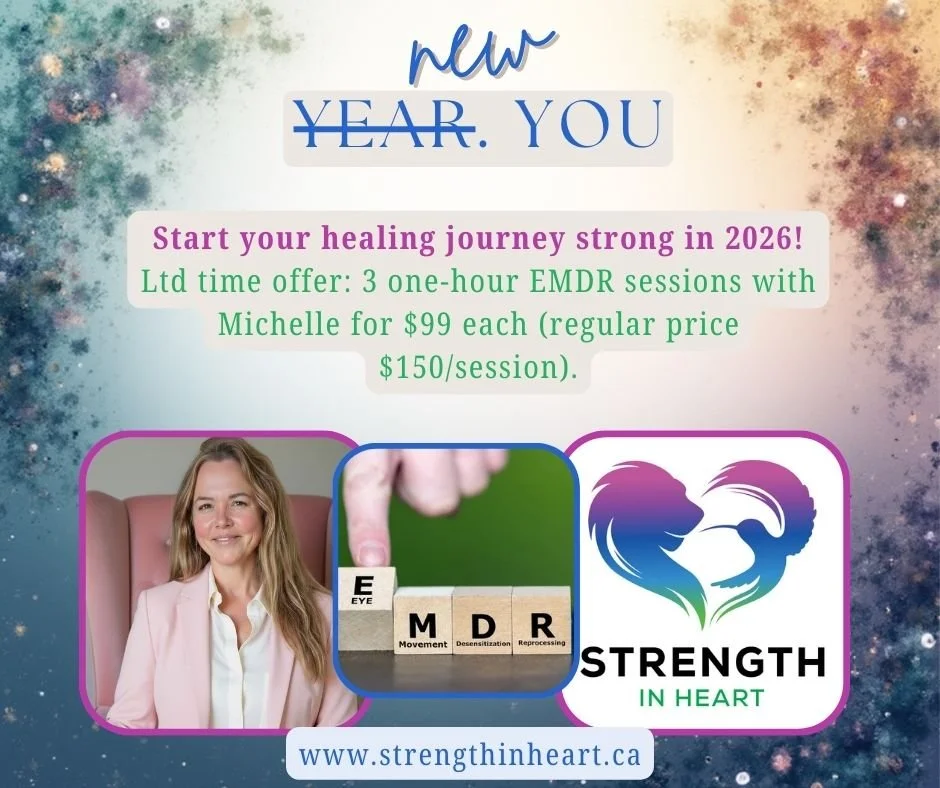 New Year EMDR Therapy Special: First 3 Sessions for Only $99 Each with Michelle