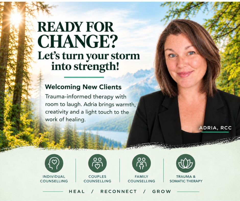 Counselling in Mill Bay With a Light Touch: Meet Adria Lipsett, RCC