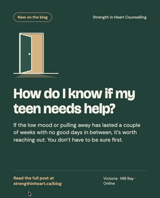How do I know if my teen needs help?
