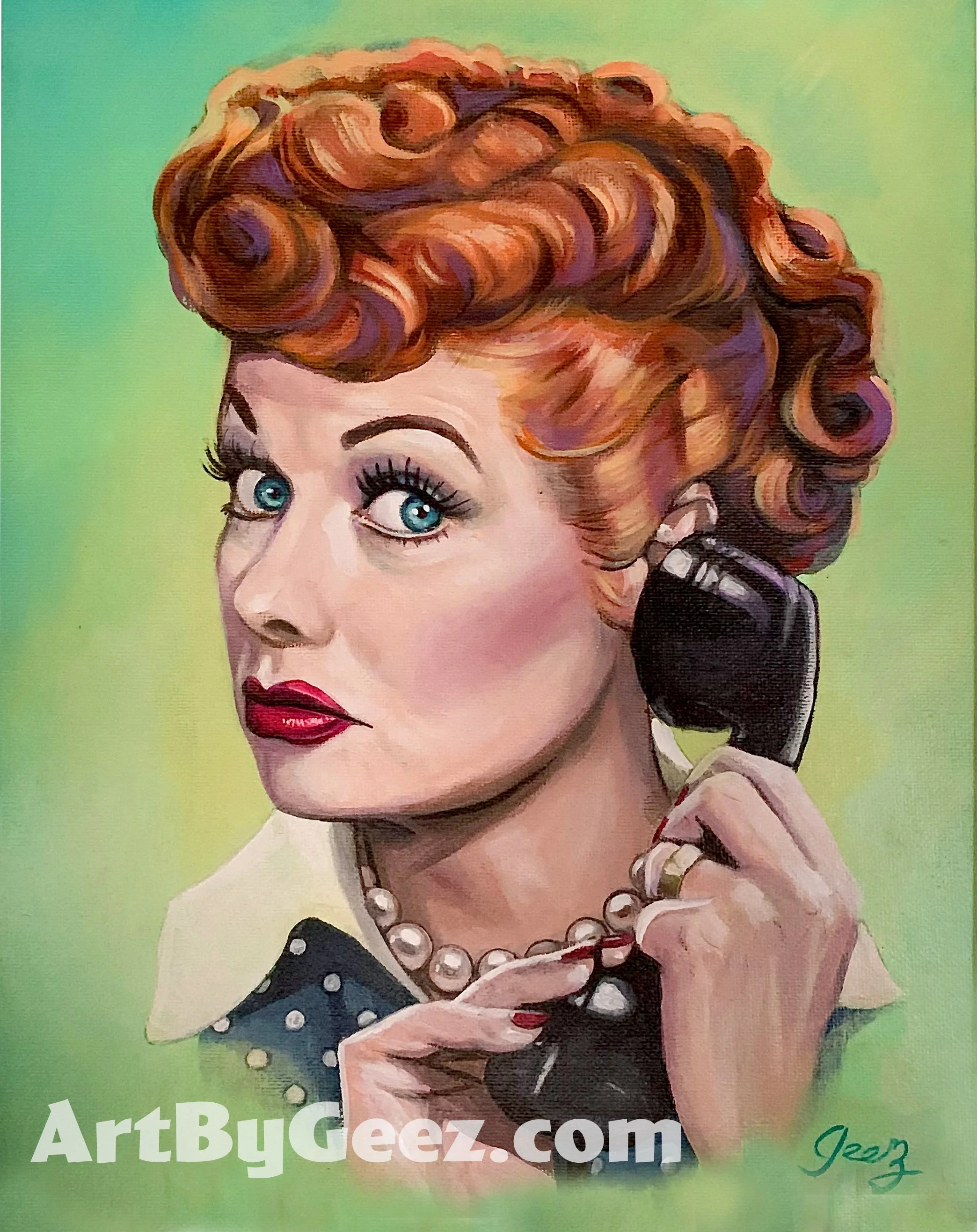 i Love Lucy Art