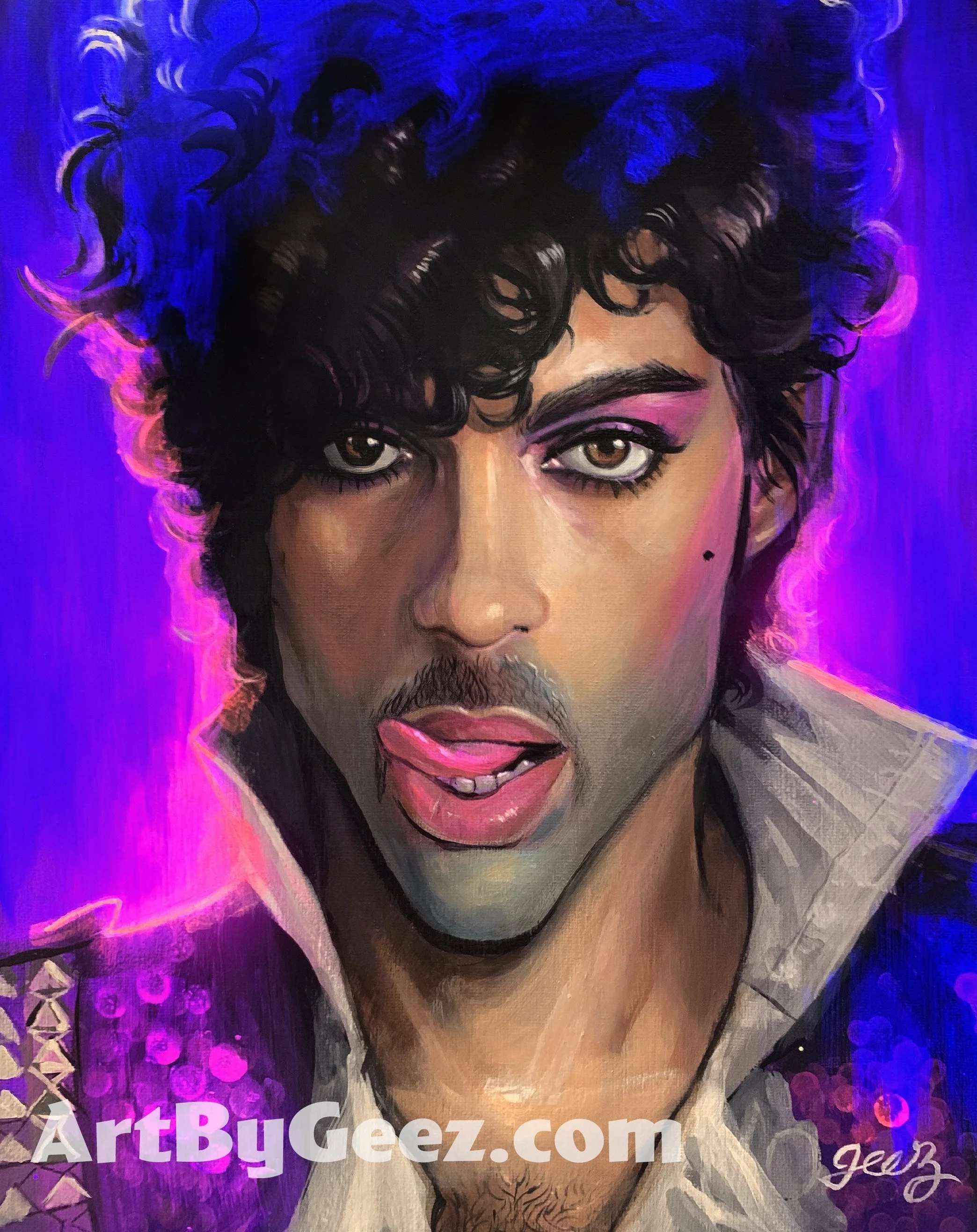 Prince art. Art by Geez