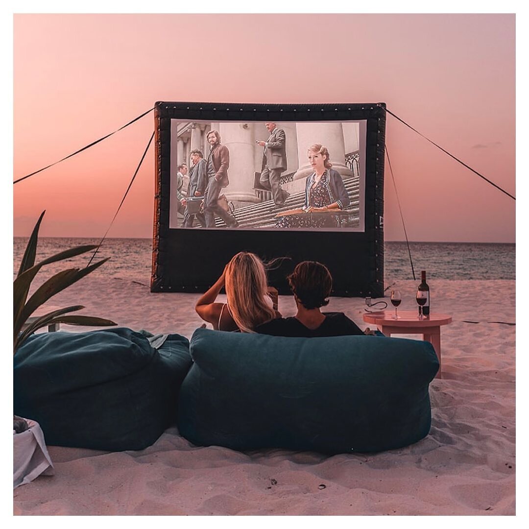 Kick back for a mid-week movie. Beautiful beach optional 🍿

#constancemoofushi has got relaxation down to a T with distanced beachfront movies to while the evenings away...

.
.
.

#constancehotels #maldives #beach #relax #movie #datenight #outdoorc