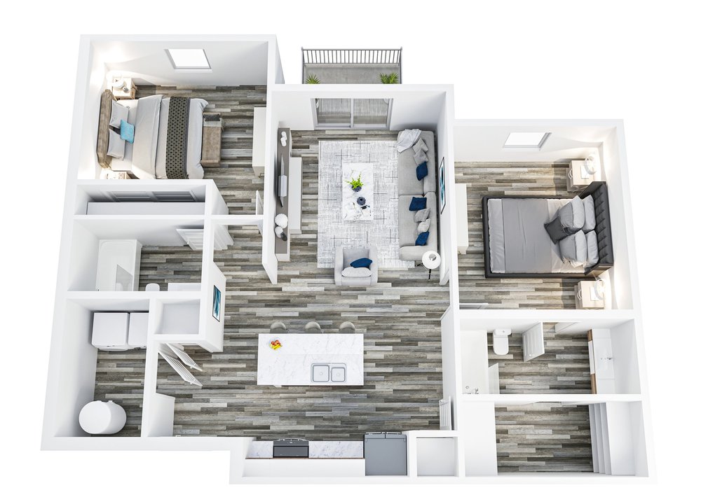 Bellwood Apartment Floor Plan — Legacy Bend