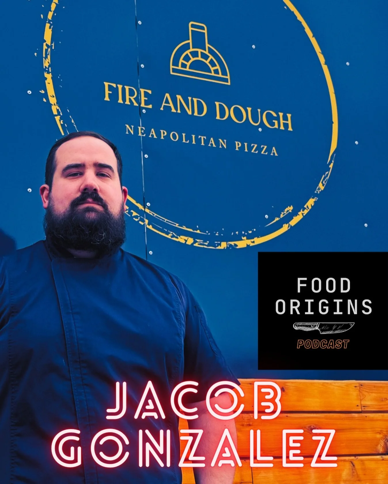 PODCAST 

From Coast Guard to Crust: Jacob&rsquo;s Journey with Fire &amp; Dough I Food Origins Podcast 68

In this episode of the Food Origins podcast, Jacob Gonzalez shares his journey from the Coast Guard to running a successful pizza food truck, 
