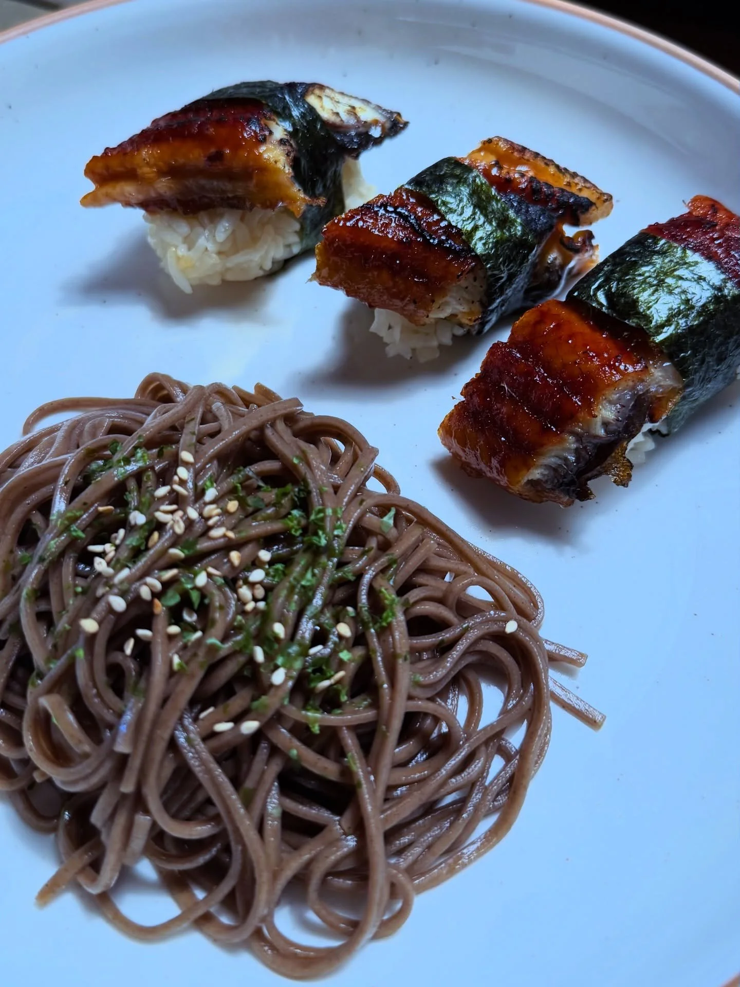 2026

Happy New Year! 

Buckwheat Cold Soba noodles with Unagi.