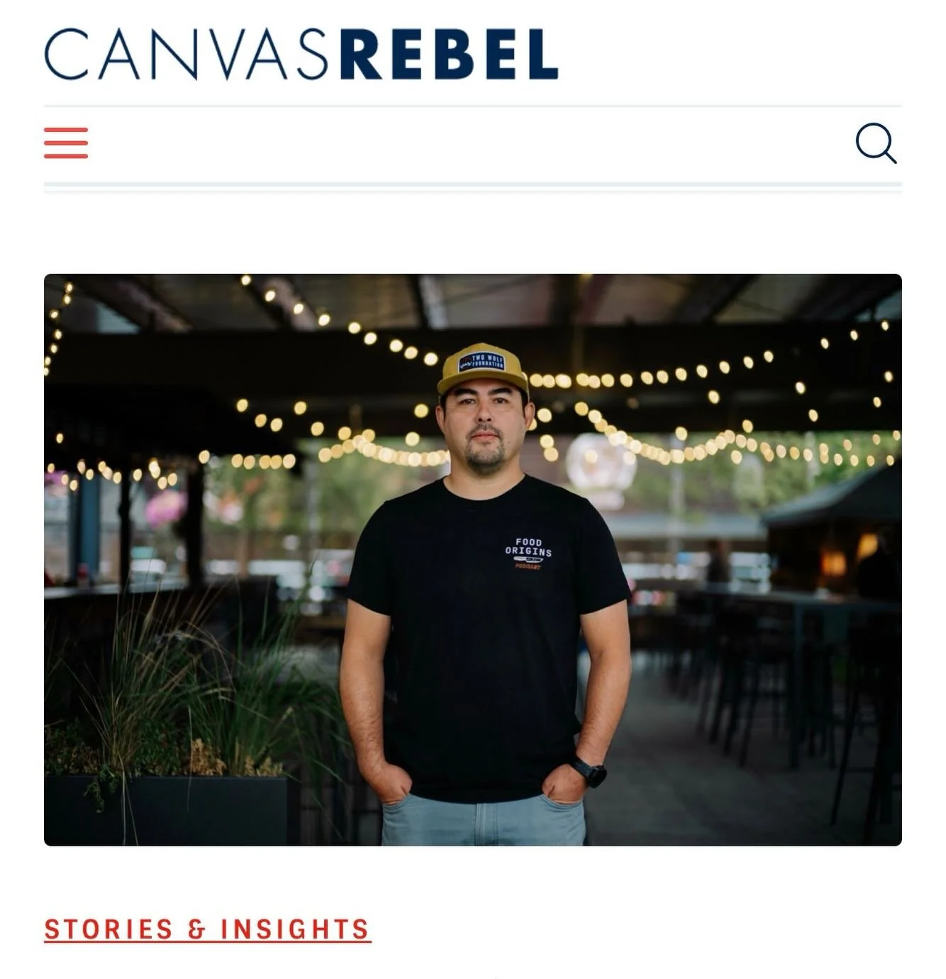 MEDIA

Built from passion, persistence, and a love for storytelling through food. Grateful to share more of my journey with @canvasrebel &mdash; from taking risks and building something from the ground up to creating conversations and experiences tha