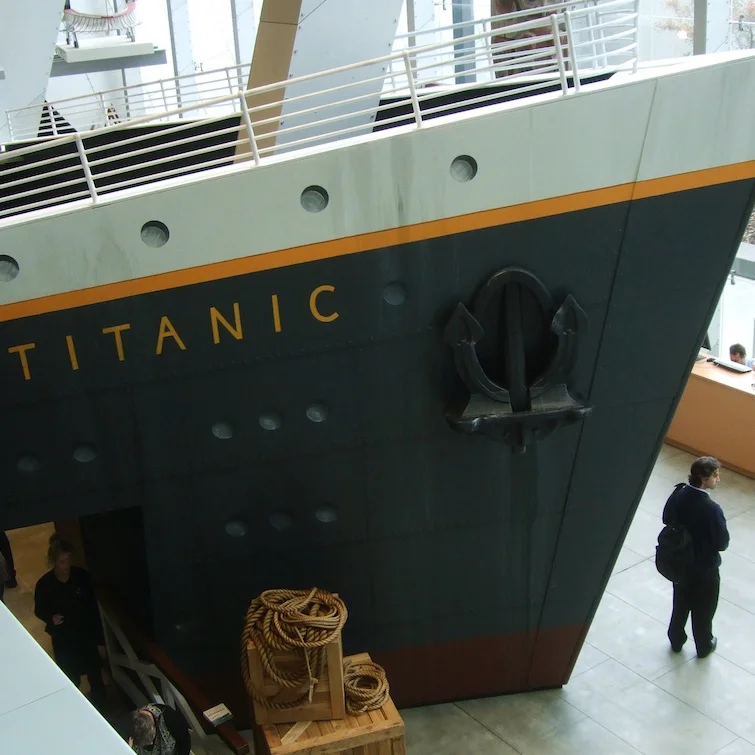 Titanic Entrance, Melbourne Museum