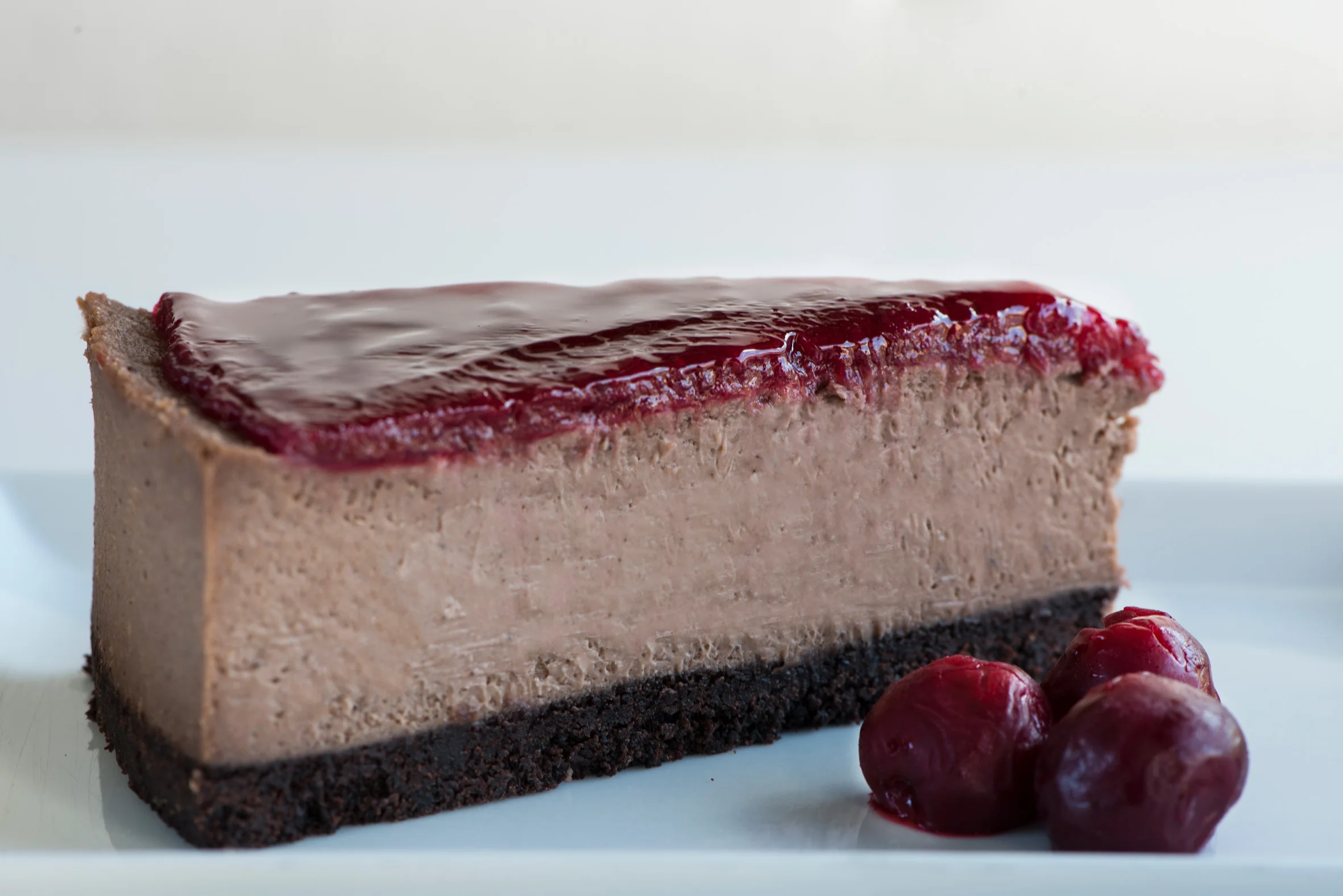 Cherry Coffee Cheesecake