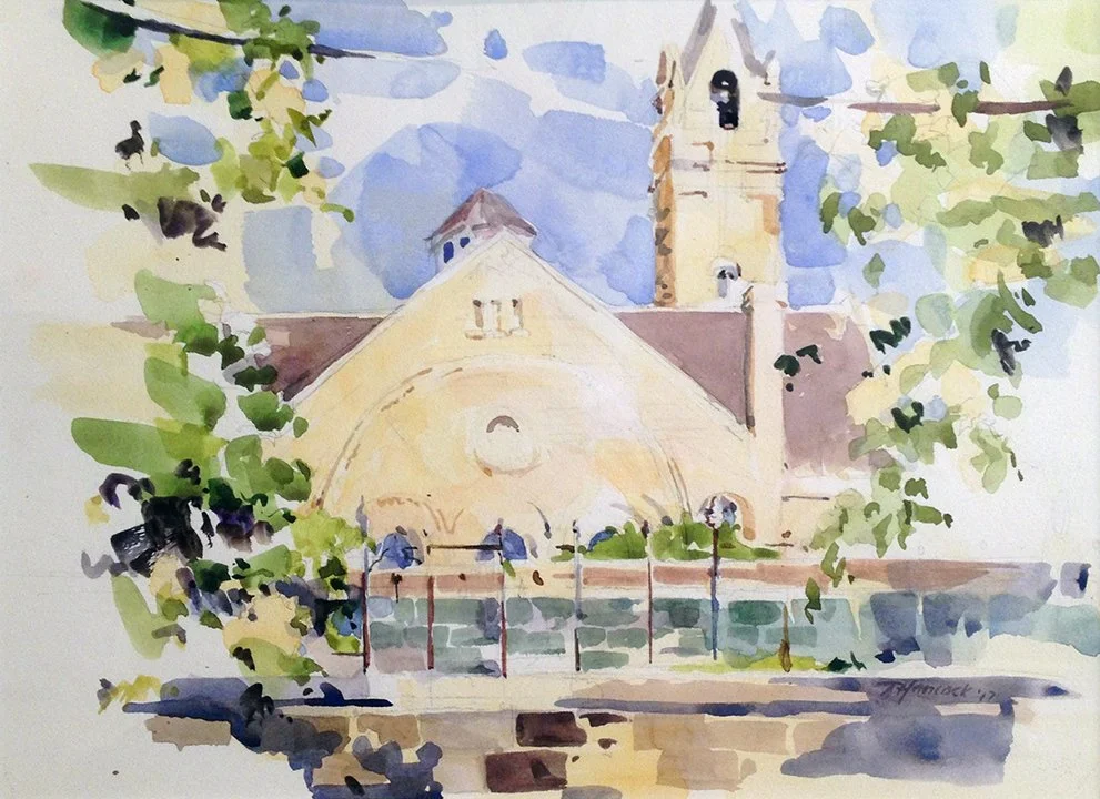 View through the Fence, Clay Street..jpg