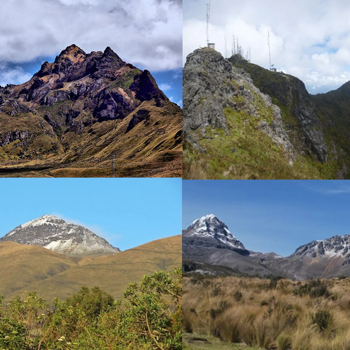 Los 4 Colosos de los Andes a tu Vista