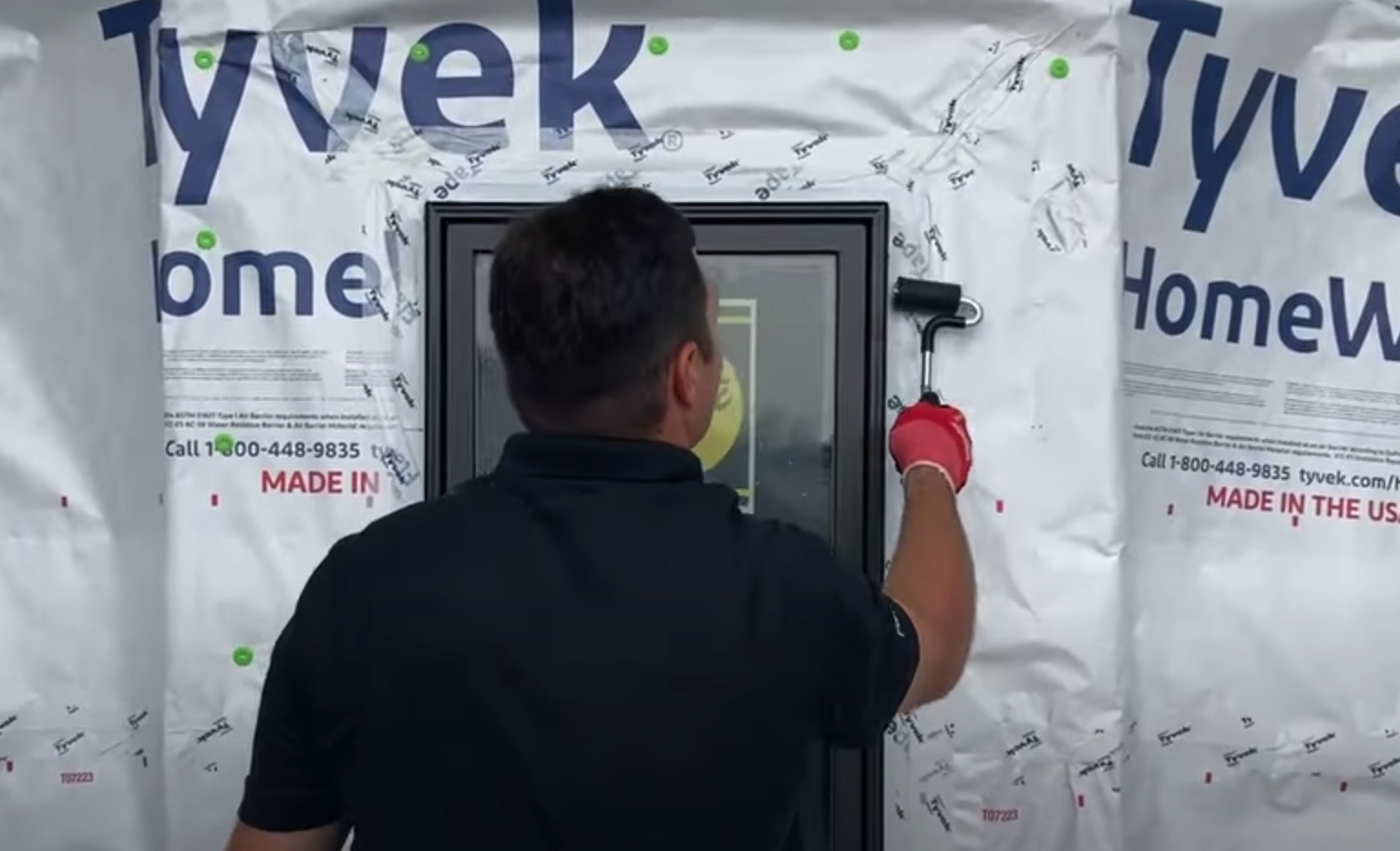 Parksite Experts Demonstrates Proper Tyvek Window Flashing Technique