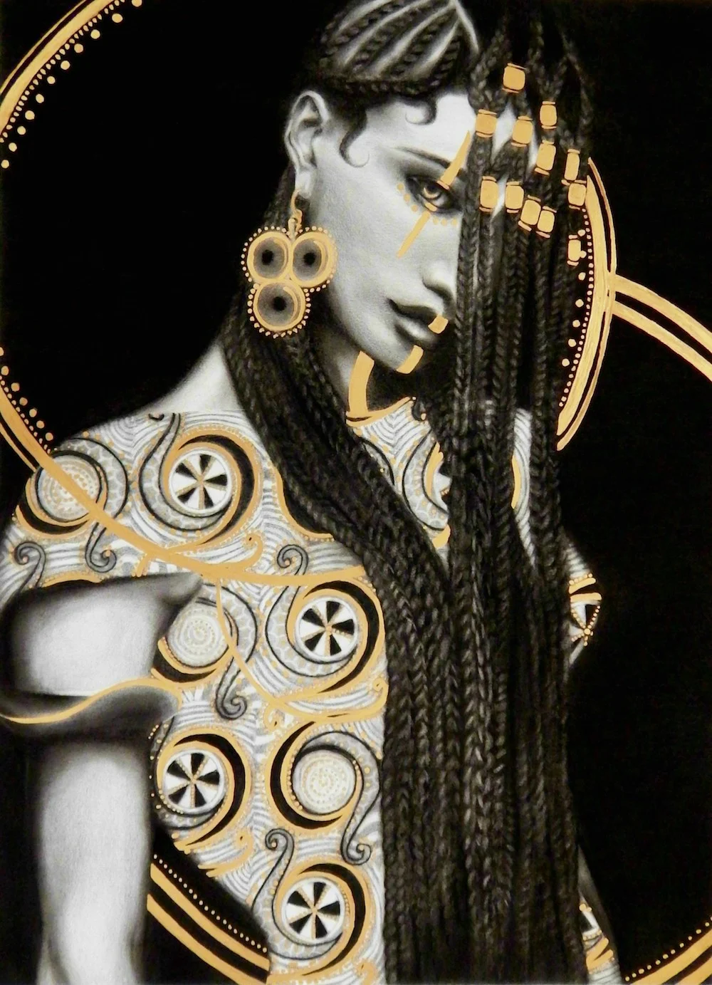 Graphite, Gold, and Charcoal Study_Fall 2017.jpg