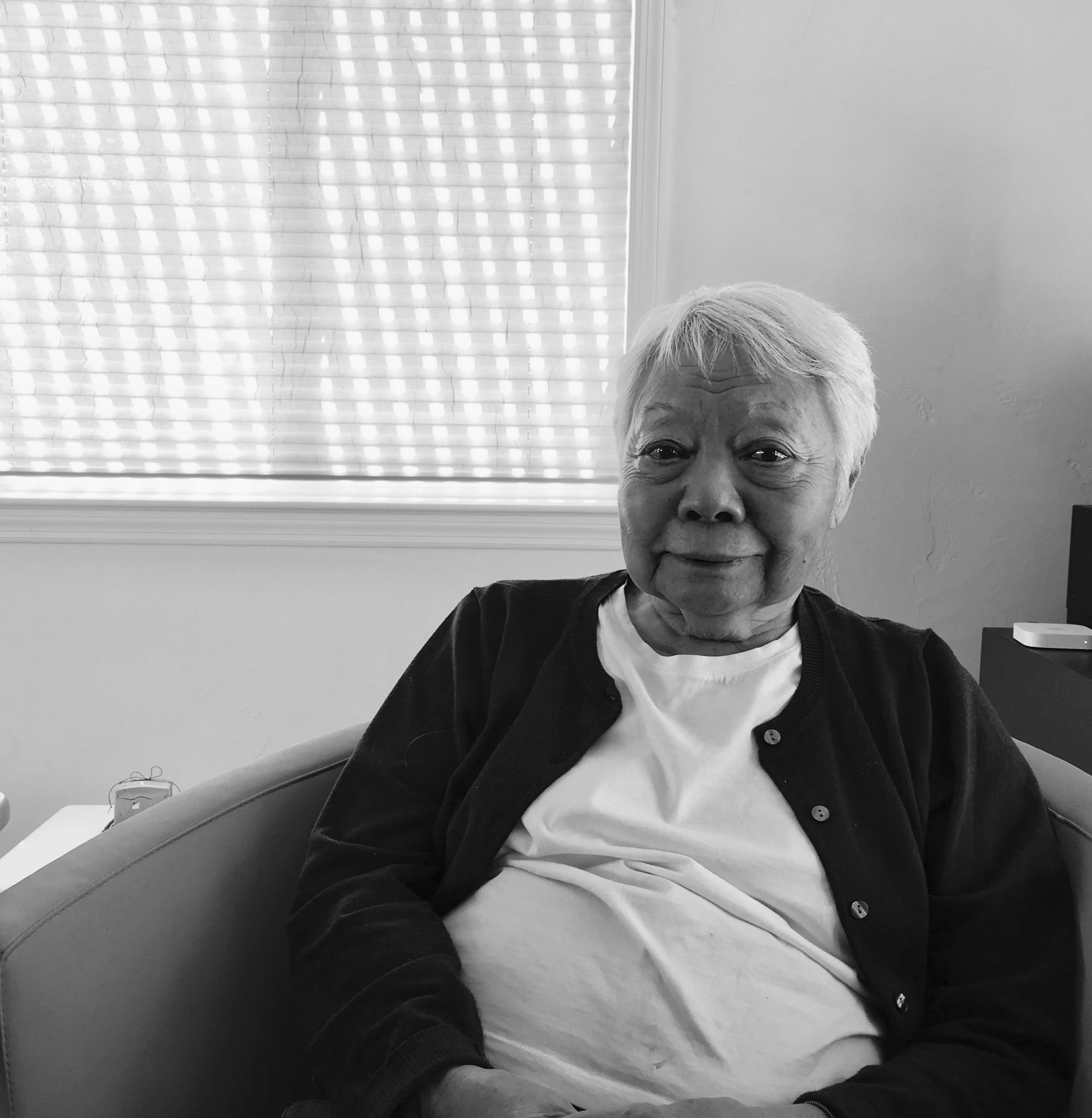 Ann at her home in San Jose, California.