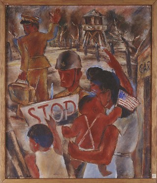 Bye Bye Daddy. Gift of Madeleine Sugimoto and Naomi Tagawa, Japanese American National Museum (97.92.131)