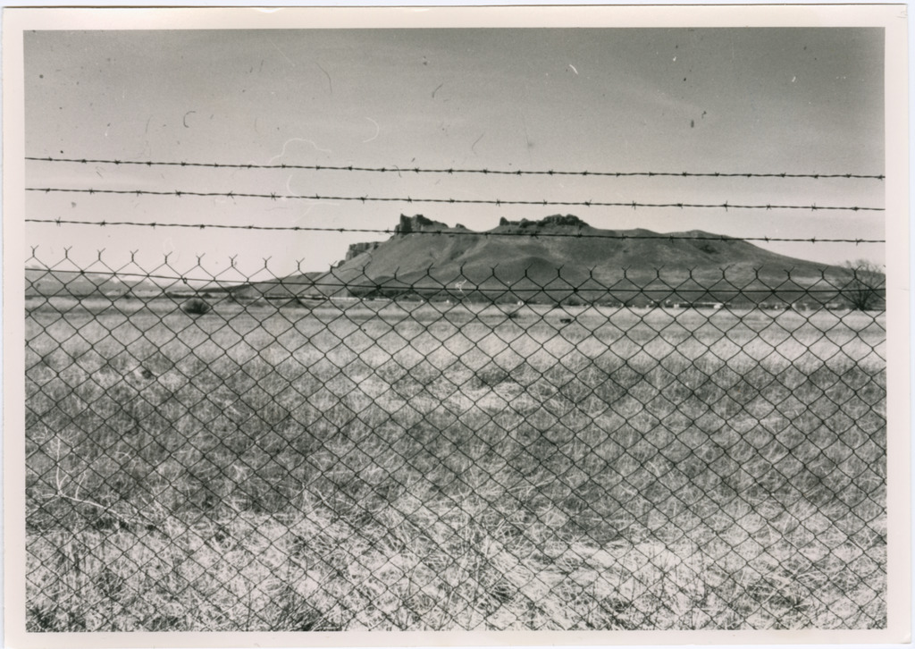 Tule Lake, view from behind the original eastern boundary fence. Photo courtesy of Frank Sato Collection