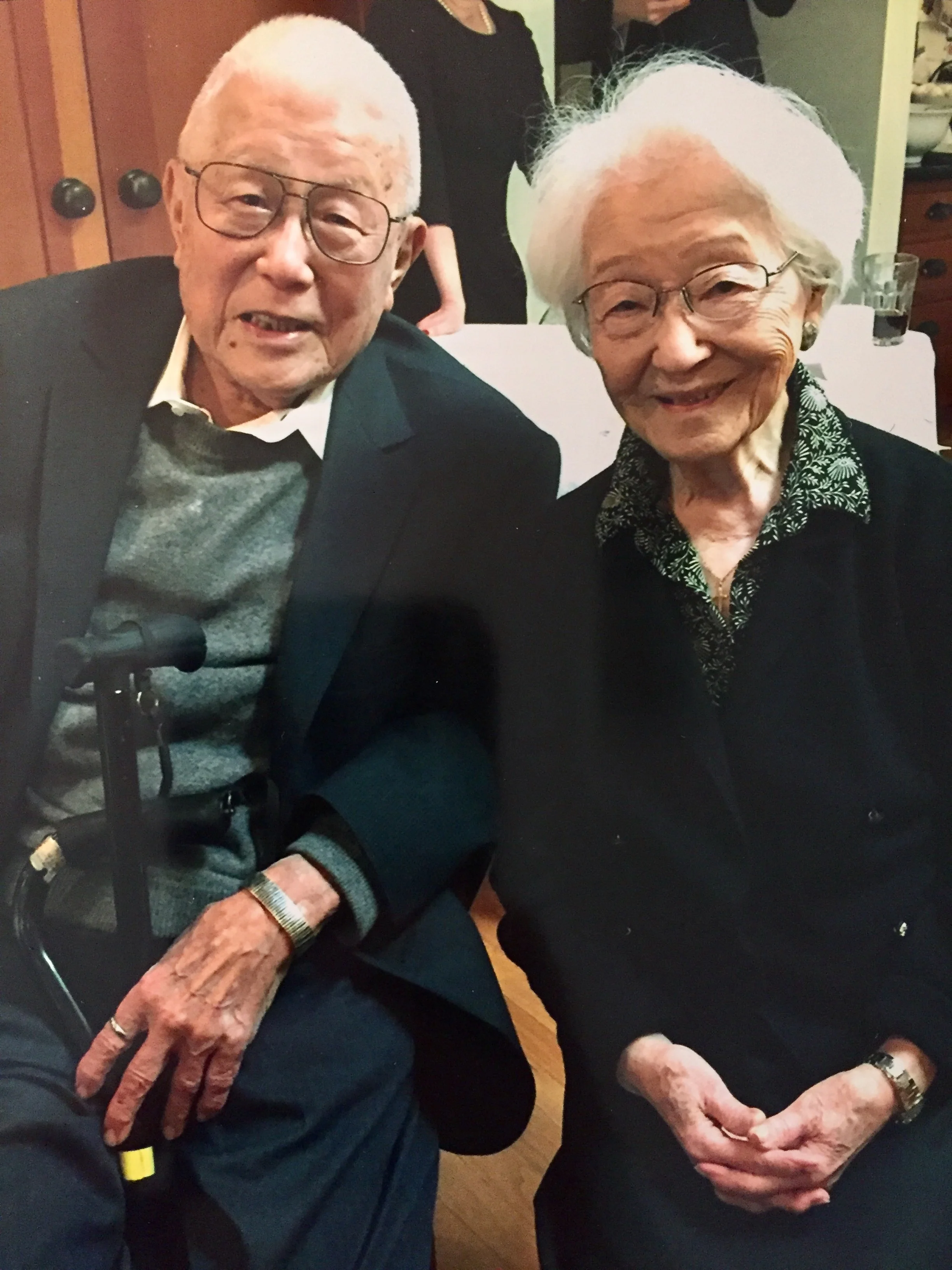 Maru and her brother, Sid Okazaki