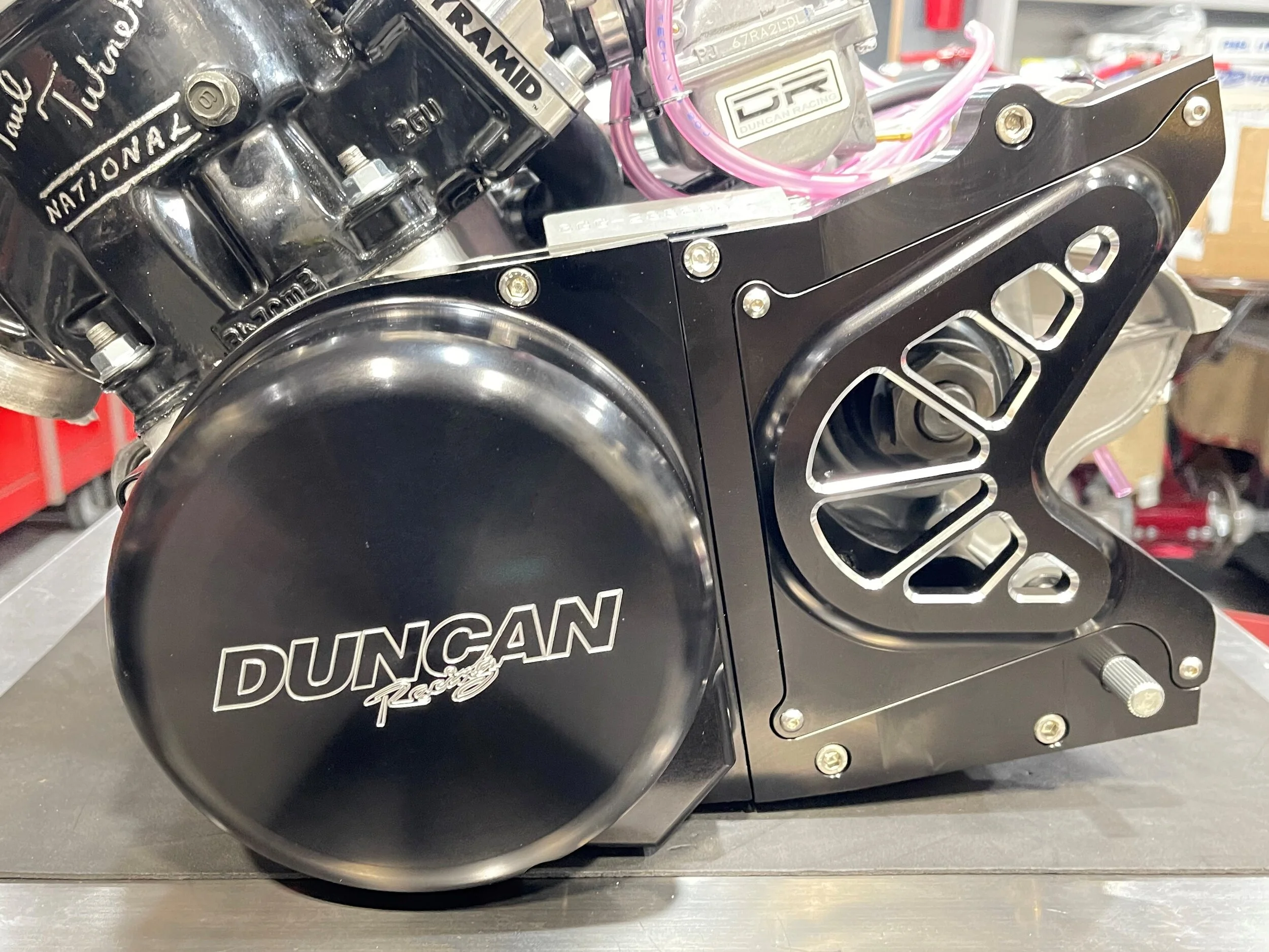 thumbnail image 2 of CNC Billet Aluminum Water Pump Cover For Yamaha Banshee 350 YFZ350 1987-2006 – Black Anodized 2 of 5