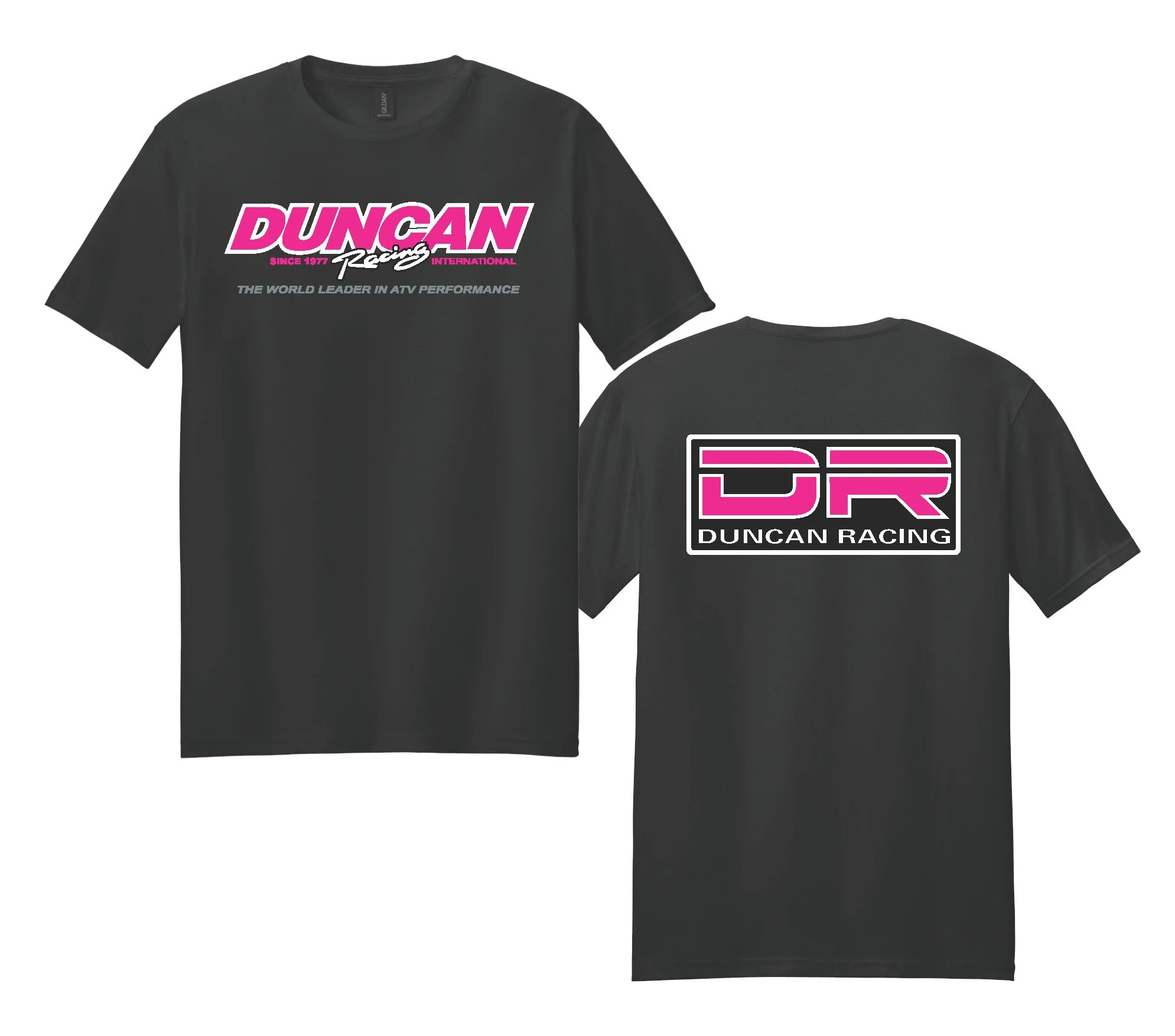 Duncan Racing Hot Pink Logo Tee — Duncan Racing