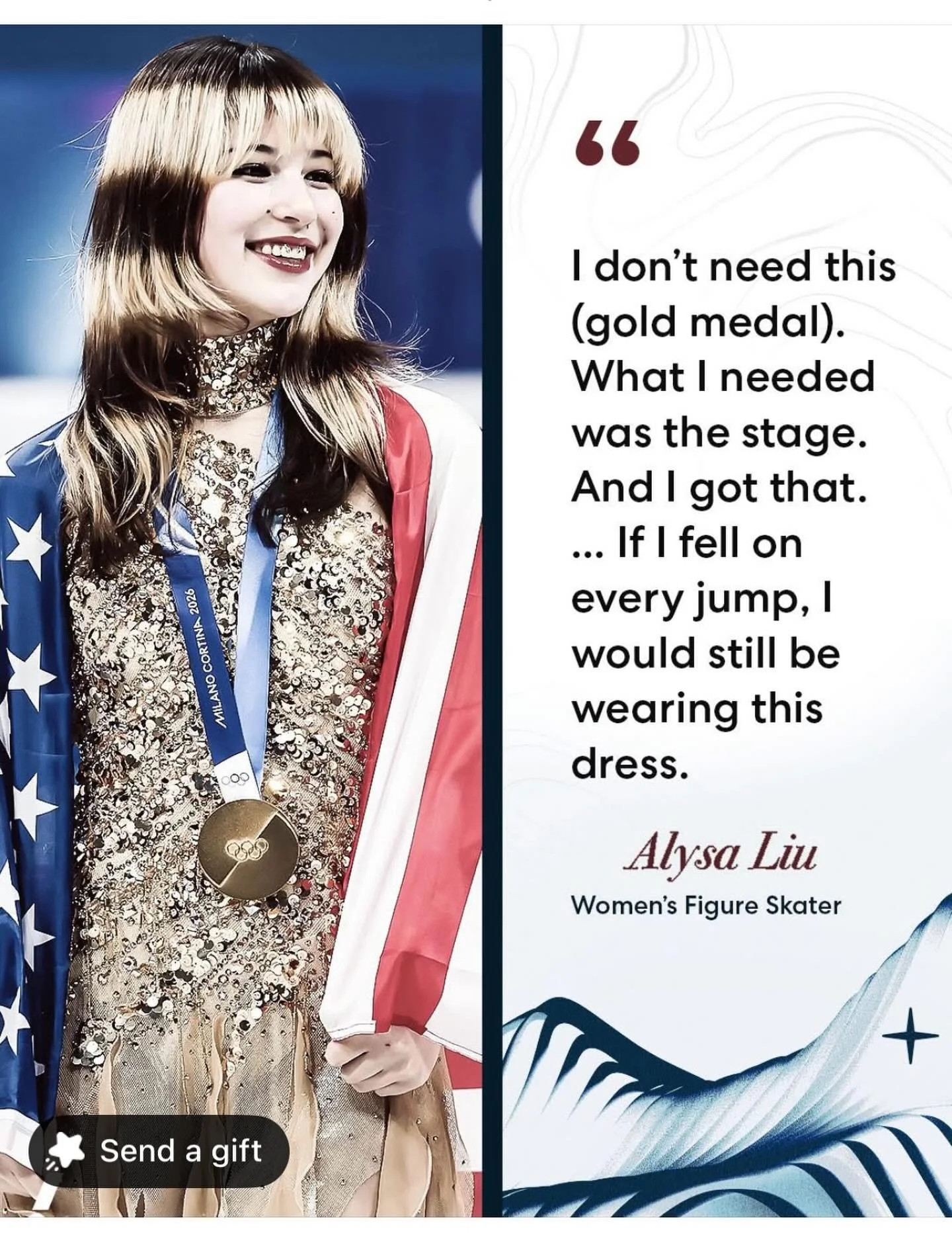 he Stage Matters More Than the Medal

You don&rsquo;t play just for the trophy.
You don&rsquo;t practice just for the ribbon.
You don&rsquo;t train just for the medal.

You play because you love the field.
You compete because you love the ice.
You pe