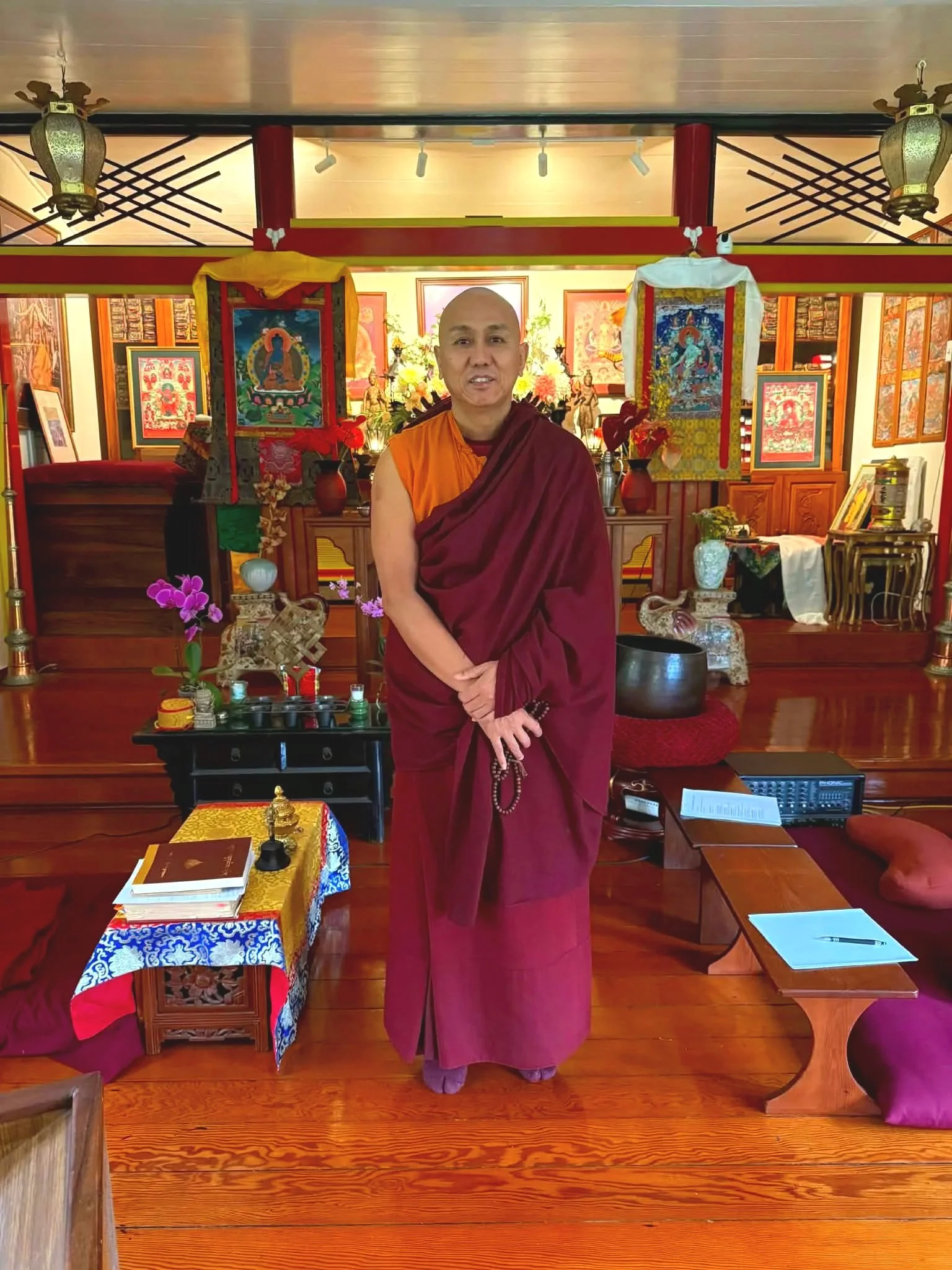 Teaching and Commentary on Bodhicaryavatara with Geshe Ngawang Chonjor