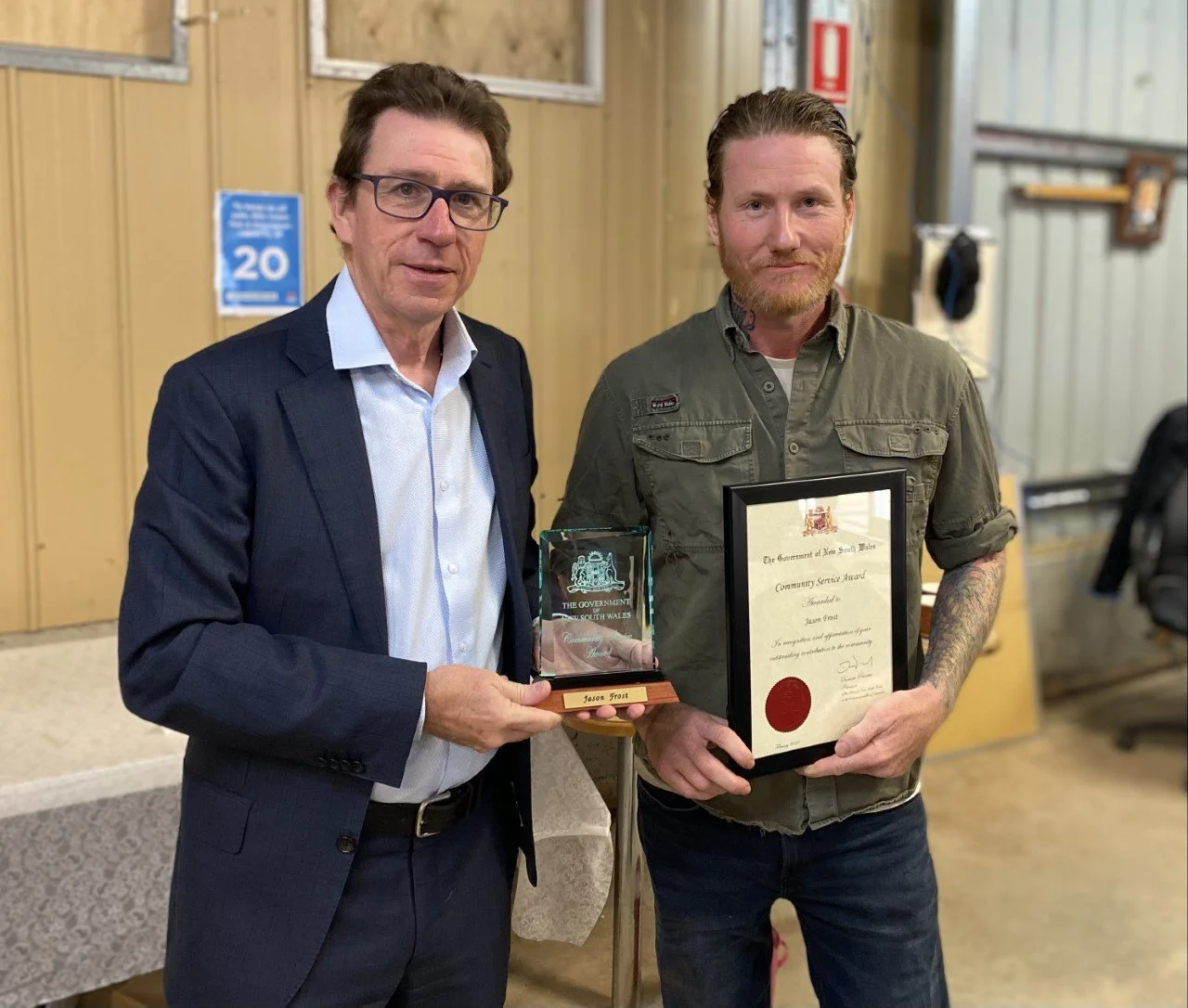 Celebrating an advocate for veterans health and wellbeing