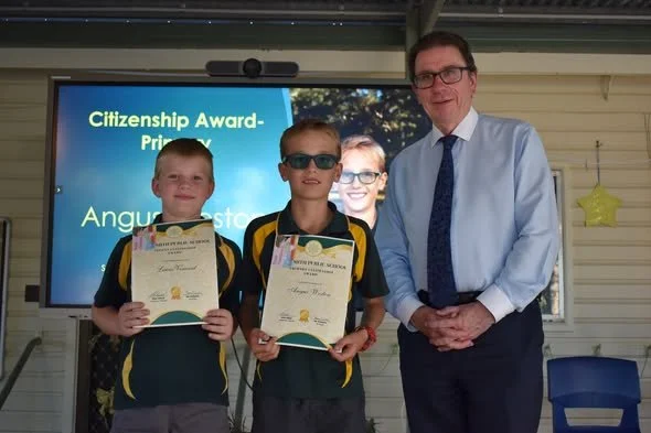 AWARD PRESENTATION AT LADYSMITH PUBLIC SCHOOL