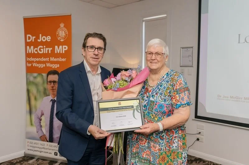 WAGGA WAGGA WOMAN OF THE YEAR 2026 — ANN ADAMS OAM