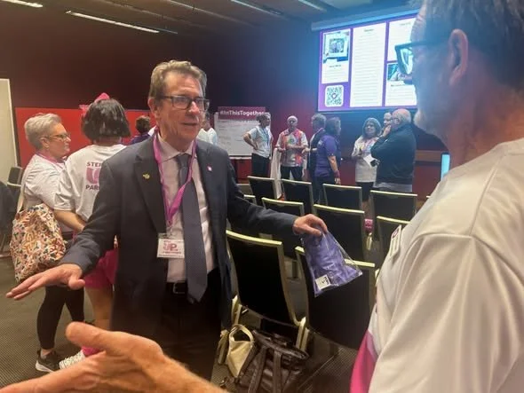PARKINSON'S AWARENESS AT PARLIAMENT
