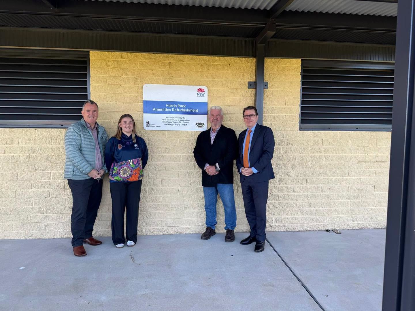 MAJOR AMENITIES UPGRADE AT HARRIS PARK 