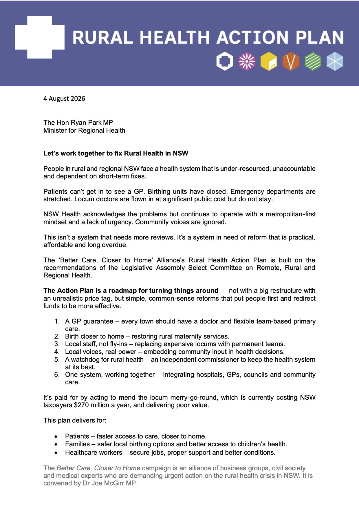 Open Letter to Ryan Park - Page 1