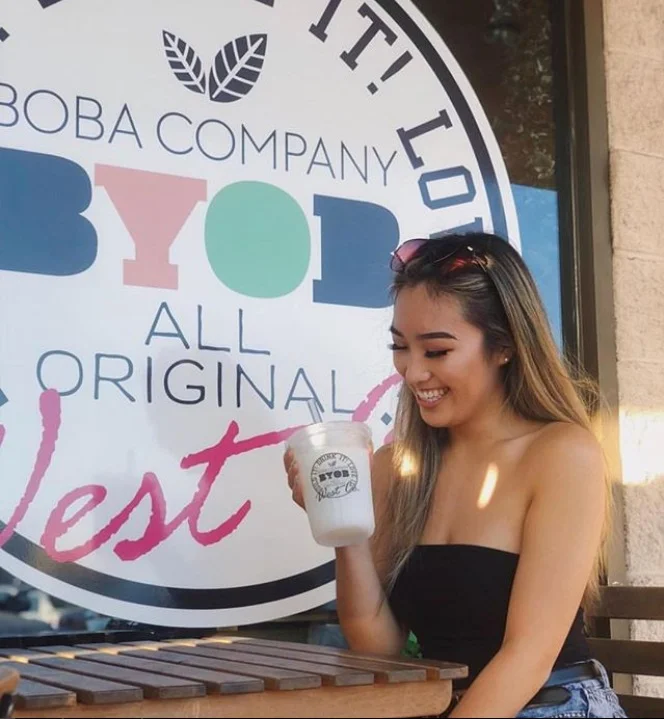 Right Outside BYOB A BOBA CO.