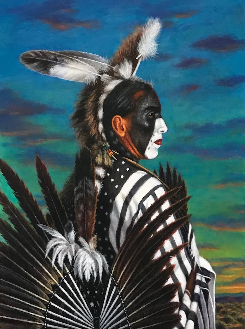 Crow Regalia, 30x40.jpg