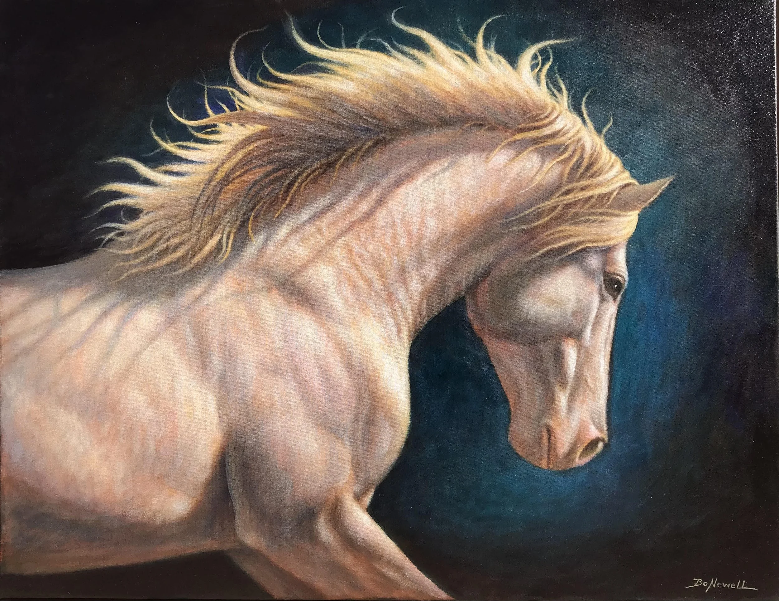 Equine Dream and the Between 28x36.jpeg