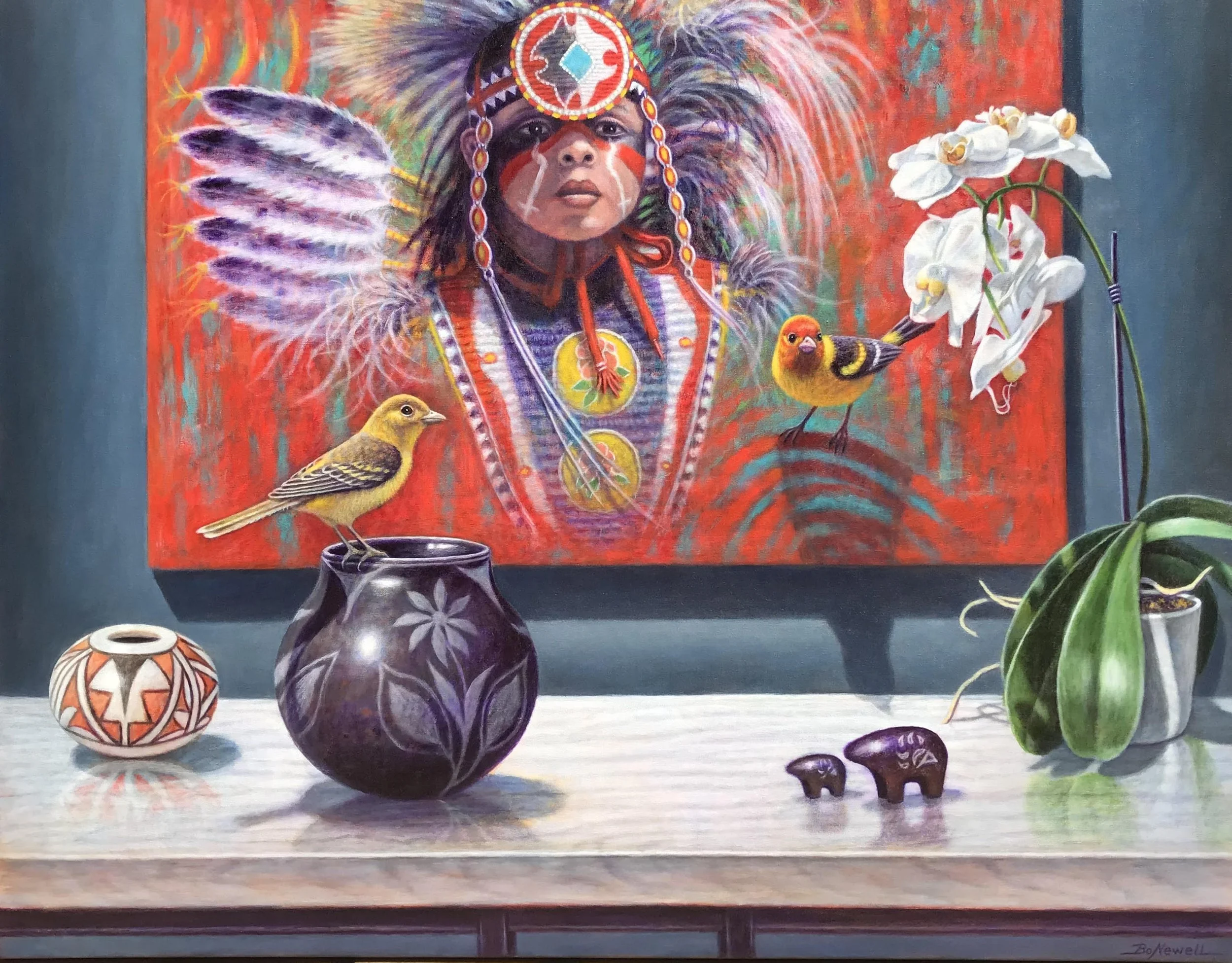 Tanager Visitors 36x46.jpeg