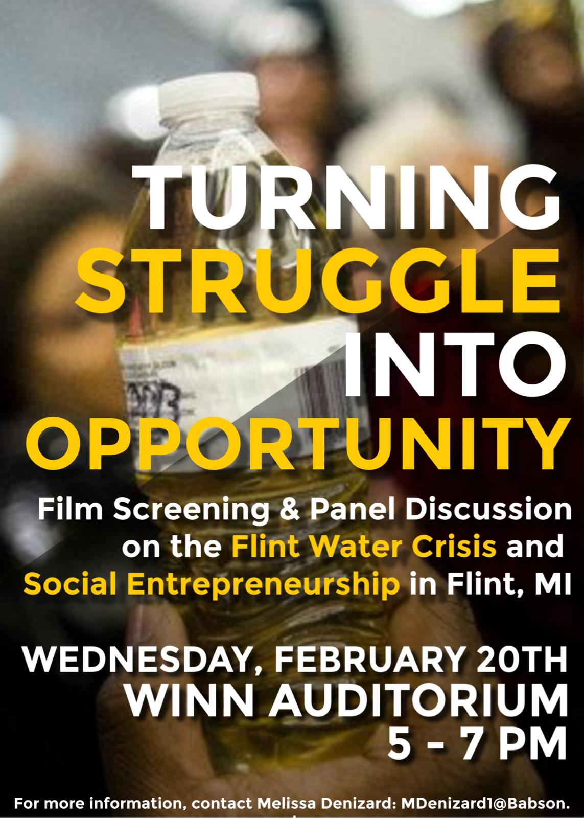 Turning Struggle into Opportunity