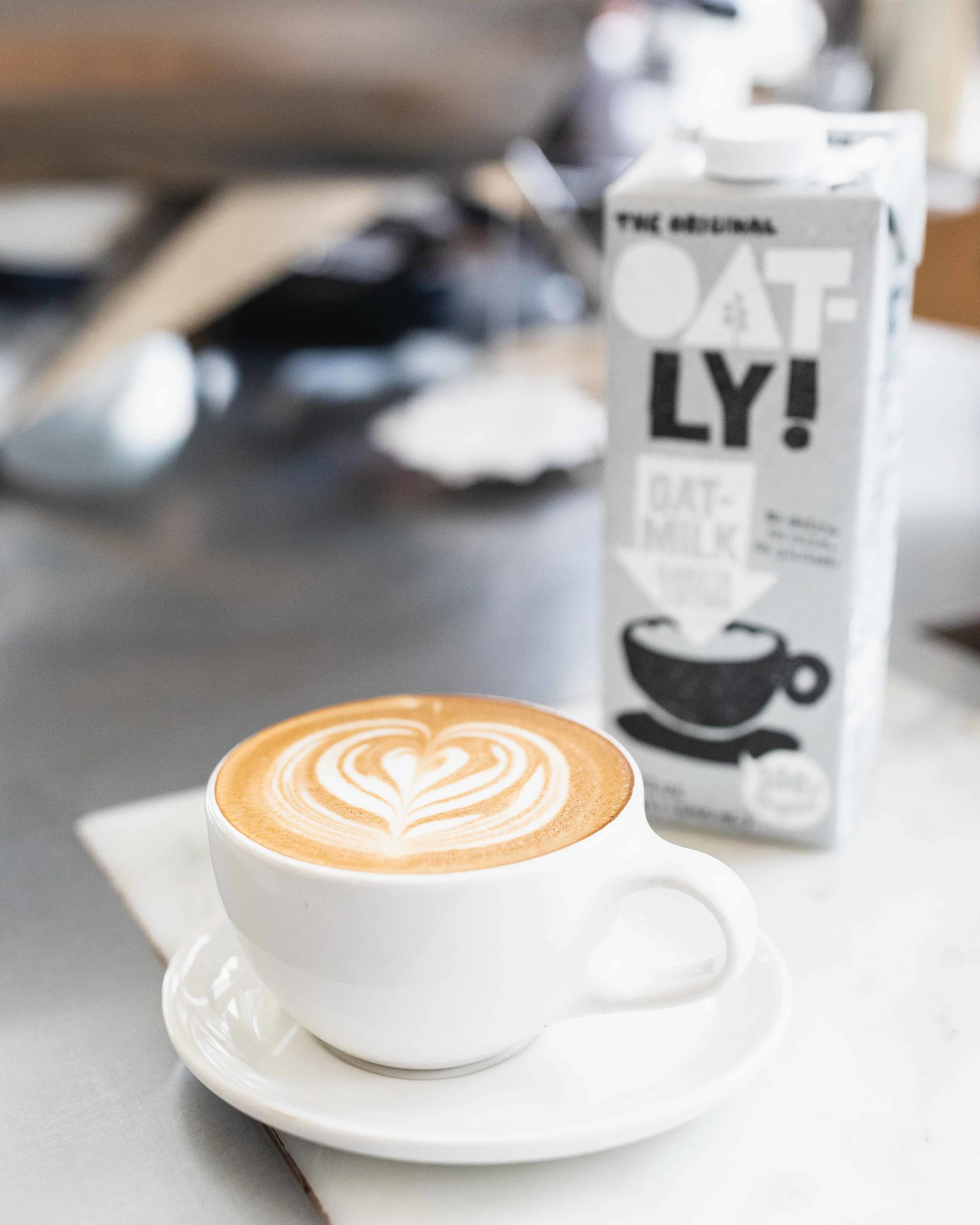 Oat Milk at Blue Bottle