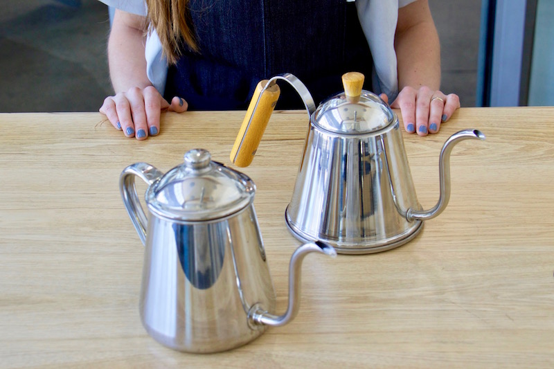 How to Make Coffee with a Swan Neck Kettle — Blue Bottle Coffee Lab