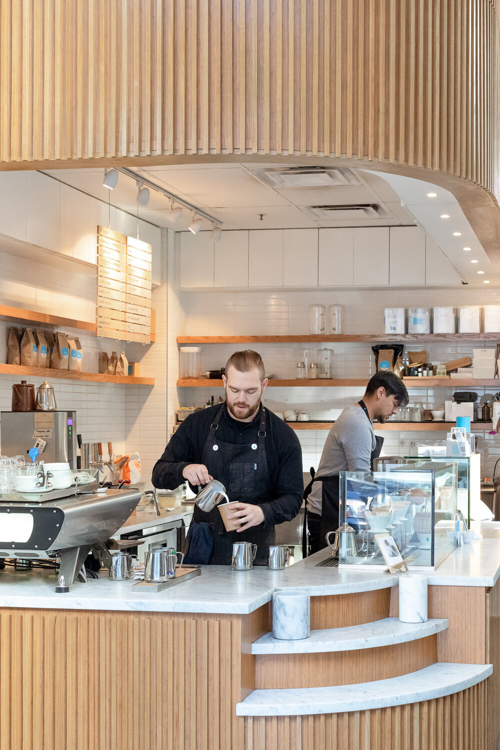 Blue Bottle Coffee opens at The Street Chestnut Hill