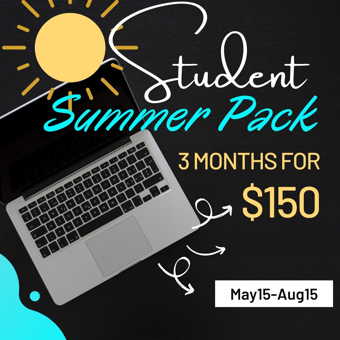 CALLING ALL STUDENTS!!!!!

Grab this AMAZING STUDENT RATE NOW!!!! We want to make your commitment to summer fitness AFFORDABLE!!!! Three whole months of UNLIMITED classes at Inspire Studios!!! We 💗 our summer students!

https://clients.mindbodyonlin