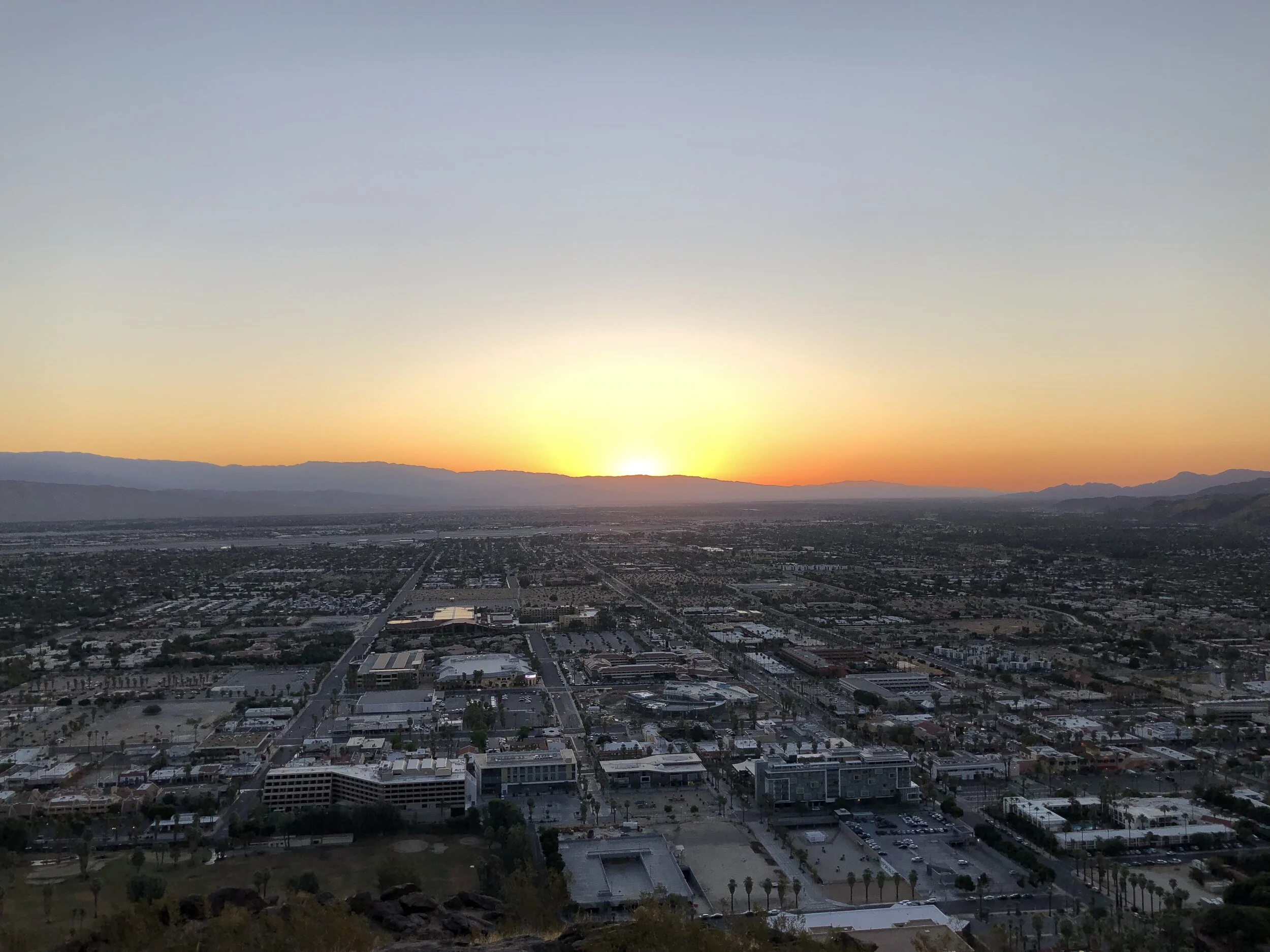 Running the Skyline Trail to the Aerial Tramway - Palm Springs, CA
