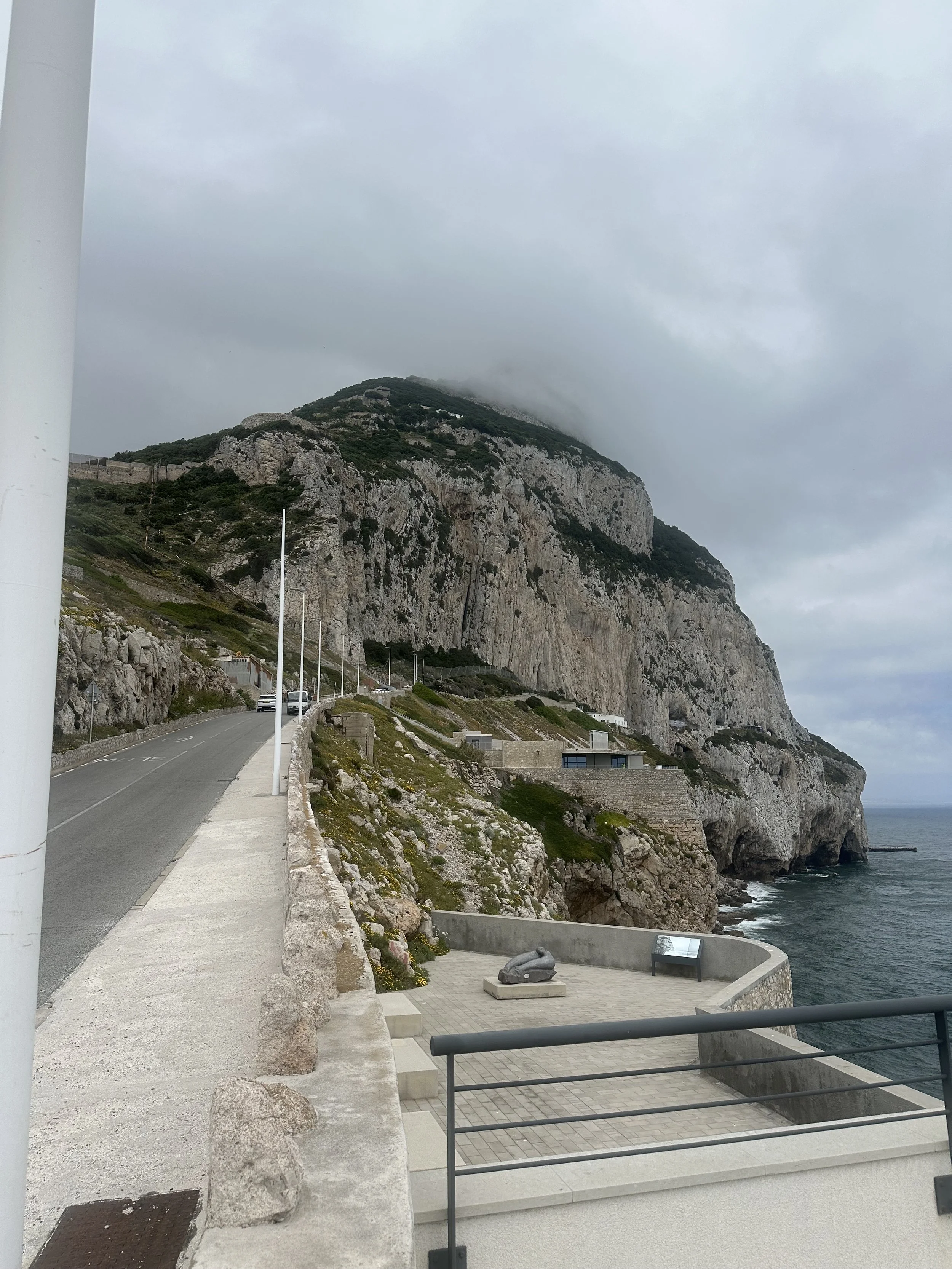 Running around The Rock - Gibraltar